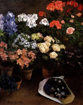 弗雷德裡尅 巴齊耶 Study Of Flowers 弗雷德裡尅 巴齊耶 Study Of Flowers